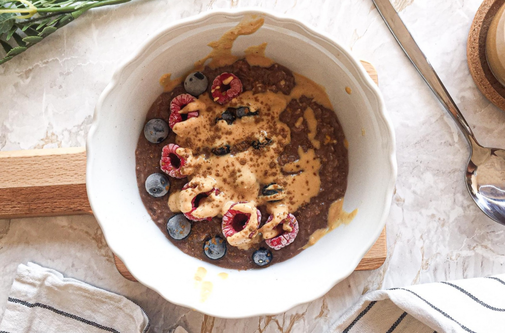 Papa de Arroz e Cacau